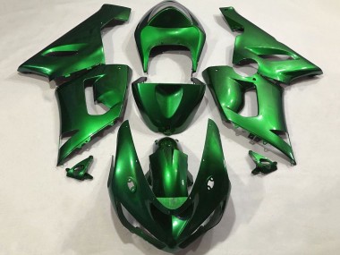Mejores Carenados Moto Kawasaki ZX6R 2005-2006 - Verde Caramelo