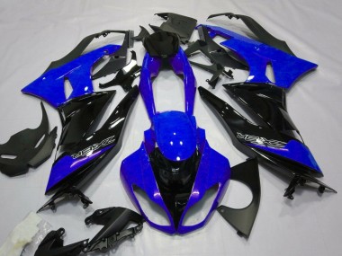 Mejores Carenados Moto Kawasaki ZX6R 2007-2008 - Azul Negro Blanco