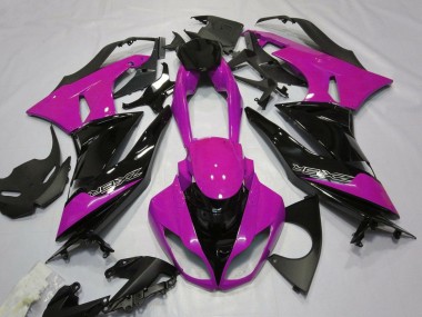 Mejores Carenados Moto Kawasaki ZX6R 2007-2008 - Rosa Negro