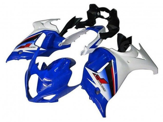Mejores Carenados Moto Suzuki GSX650F 2008-2013 - Blanco Azul Rojo