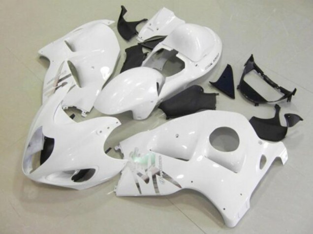 Mejores Carenados Moto Suzuki GSXR 1300 Hayabusa 1996-2007 - Blanco Chrome