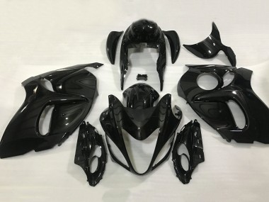 Mejores Carenados Moto Suzuki GSXR 1300 Hayabusa 2008-2020 - Negro Brillante