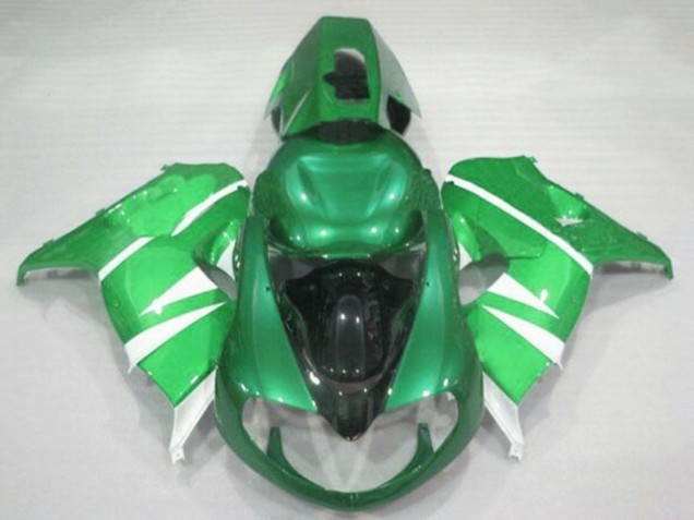 Mejores Carenados Moto Suzuki TL1000R 1998-2003 - Verde Blanco Negro
