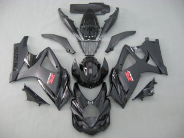 Mejores Carenados Moto Suzuki GSXR 1000 2005-2006 - Negro Brillante Negro Mate Rojo Blanco
