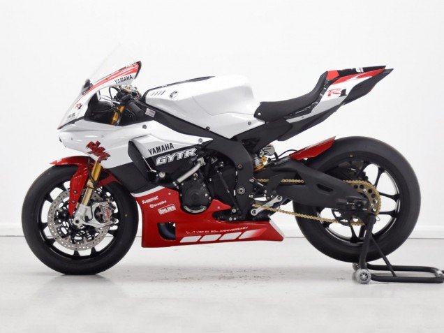 Mejores Carenados Moto Yamaha YZF 1000 R1 2020-2025 - Blanco Rojo GYTR