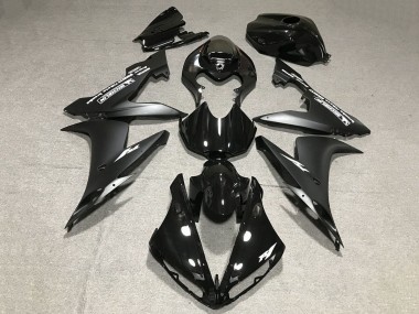 Mejores Carenados Moto Yamaha YZF 1000 R1 2004-2006 - Negro Brillante Negro Mate