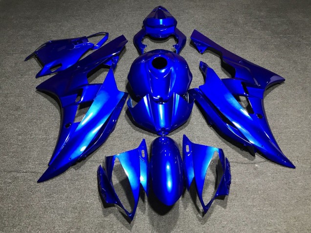 Mejores Carenado Moto Yamaha YZF R6 2006-2007 - Azul