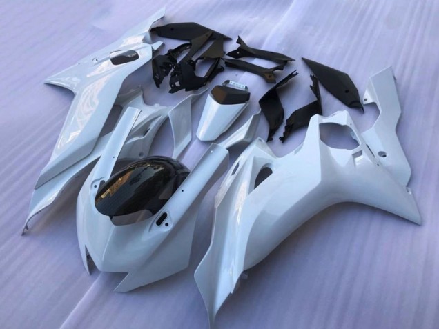 Mejores Carenados Moto Yamaha YZF R6 2017-2023 - Blanco Negro Brillante