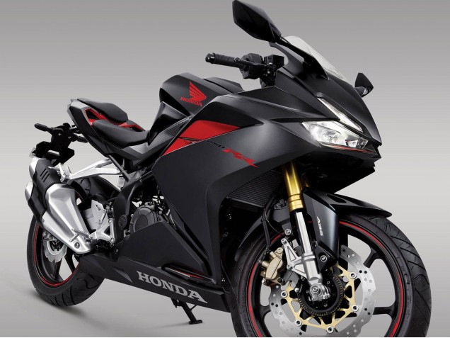 Mejores Carenados Moto Honda CBR250RR 2017-2022 - Negro Mate Rojo