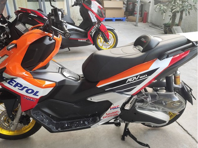Mejores Carenados Moto Honda ADV160 2022-2024 - Naranja Blanco Rojo Azul Repsol Rojo Bull