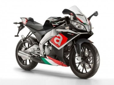 Mejores Carenados Moto Aprilia RS4 50 125 2012-2018 - Blanco Rojo Verde Negro Mate