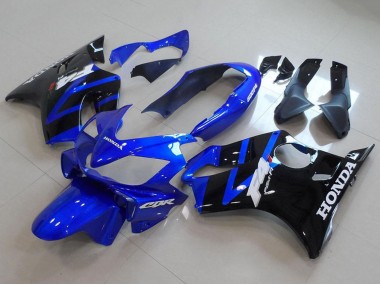 Mejores Carenado Moto Honda CBR600 F4i 2004-2007 - Azul Negro Brillante