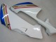 Mejores Carenados Moto Honda CBR600RR 2005-2006 - Azul Blanco Amarillo Rothmans