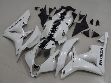 Mejores Kits Carenado Moto Honda CBR600RR 2007-2008 - Blanco Negro Brillante