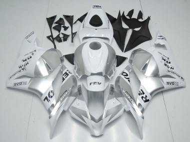 Mejores Carenados Moto Honda CBR600RR 2009-2012 - Blanco Plata Negro Repsol