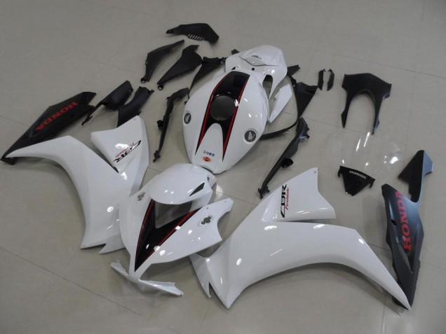 Mejores Carenados Moto Honda CBR1000RR 2012-2016 - Blanco Negro Rojo OEM Estilo