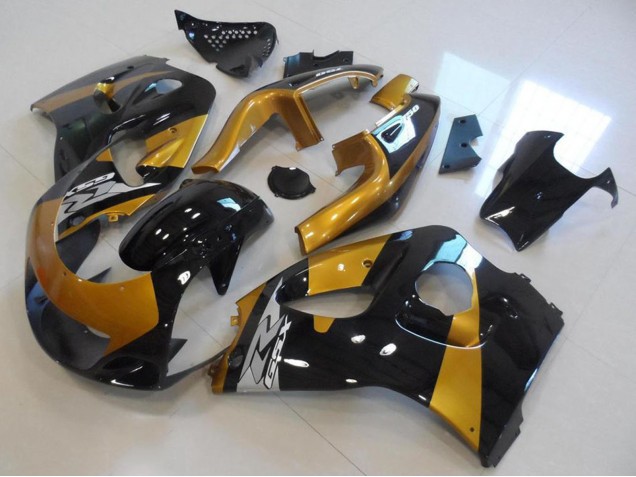 Mejores Carenados Moto Suzuki GSXR 600 1996-2000 - Oro Negro