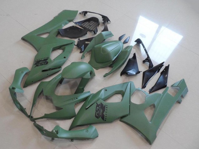 Mejores Carenados Moto Suzuki GSXR 1000 2005-2006 - Verde Militar Mate