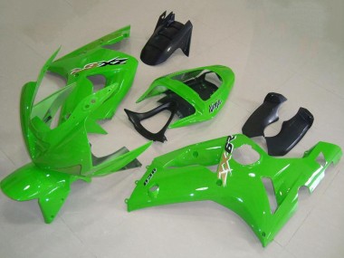 Mejores Carenados Moto Kawasaki ZX6R 2003-2004 - Verde