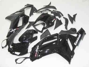 Mejores Carenados Moto Kawasaki ZX6R 2007-2008 - Negro Brillante