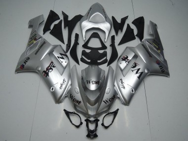 Mejores Carenados Moto Kawasaki ZX6R 2007-2008 - Plata West