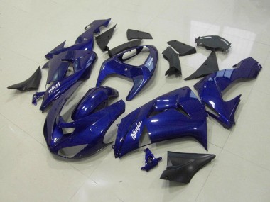 Mejores Kits Carenado Moto Kawasaki ZX10R 2006-2007 - Azul Oscuro