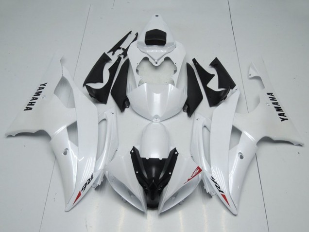 Mejores Carenados Moto Yamaha YZF R6 2008-2016 - Blanco Brillante