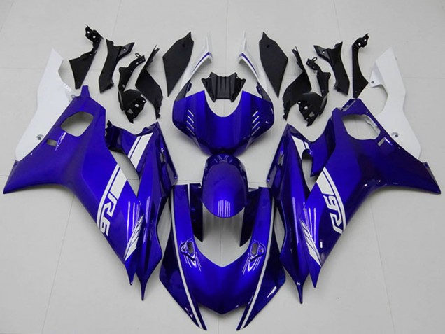 Mejores Carenados Moto Yamaha YZF R6 2017-2023 - Blanco Azul
