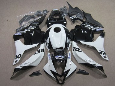 Mejores Kits Carenado Moto Honda CBR600RR 2009-2012 - Blanco Negro Brillante Repsol