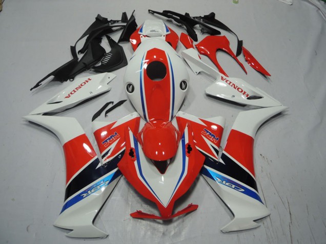 Mejores Kits Carenados Moto Honda CBR1000RR 2012-2016 - Blanco Rojo Azul