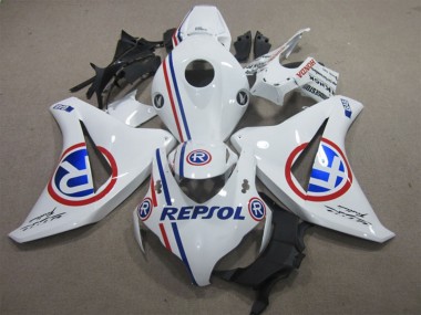 Mejores Carenados Moto Honda CBR1000RR 2008-2011 - Blanco Rojo Azul Repsol