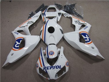 Mejores Carenados Moto Honda CBR1000RR 2006-2007 - Blanco Azul Repsol