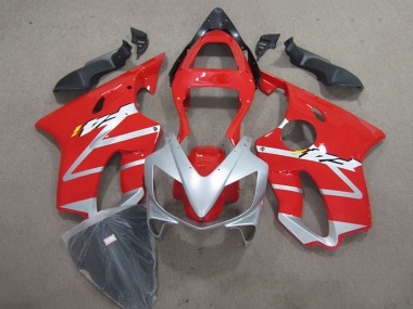 Mejores Carenado Moto Honda CBR600 F4i 2001-2003 - Plata Rojo
