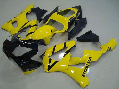 Mejores Carenado Moto Honda CBR900RR 929 2000-2001 - Amarillo Negro Brillante