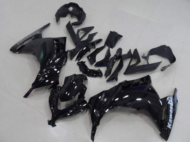 Mejores Carenado Moto Kawasaki ZX300R 2013-2018 - Negro Brillante