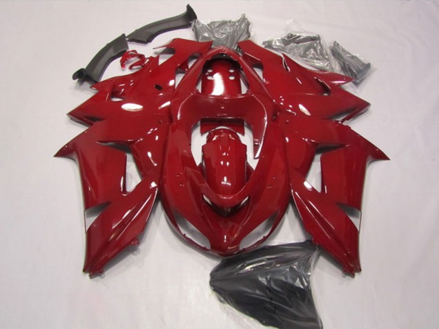 Mejores Carenados Moto Kawasaki ZX10R 2006-2007 - Rojo