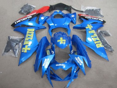 Mejores Carenados Moto Suzuki GSXR 600 2011-2024 - Azul Oro Rizla