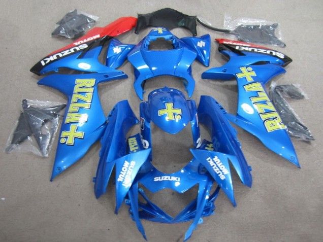 Mejores Carenados Moto Suzuki GSXR 600 2011-2024 - Azul Oro Rizla