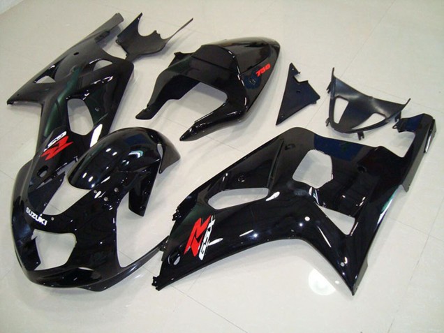 Mejores Carenados Moto Suzuki GSXR 750 2001-2003 - Negro Brillante