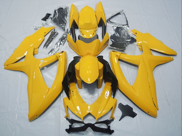 Mejores Carenados Moto Suzuki GSXR 750 2008-2010 - Amarillo