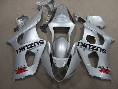 Mejores Carenado Moto Suzuki GSXR 1000 2003-2004 - Plata