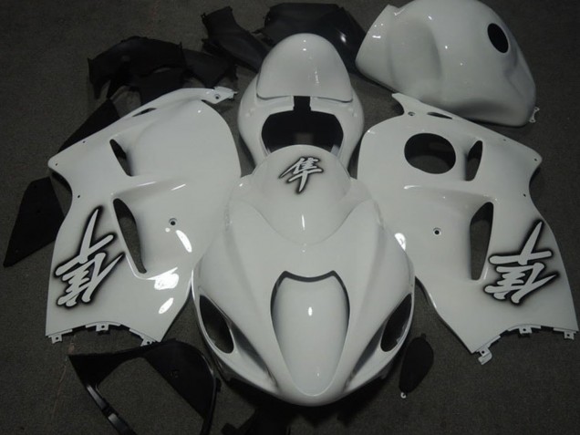 Mejores Carenado Moto Suzuki GSXR 1300 Hayabusa 1996-2007 - Blanco