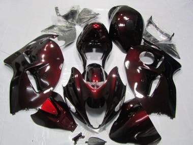 Mejores Kits Carenado Moto Suzuki GSXR 1300 Hayabusa 1996-2007 - Rojo Negro