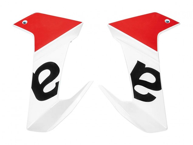 Mejores Carenados Moto Aprilia RS660 2020-2024 - Blanco Azul Rojo