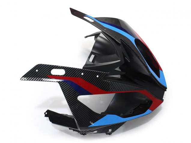 Mejores Carenados Moto BMW S1000RR 2015-2016 - Azul Rojo FibraCarbono