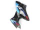 Mejores Carenados Moto BMW S1000RR 2015-2016 - Azul Rojo FibraCarbono