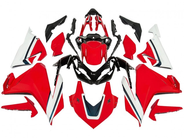 Mejores Kits Carenado Moto Honda CBR500R 2022-2023 - Rojo Blanco Negro