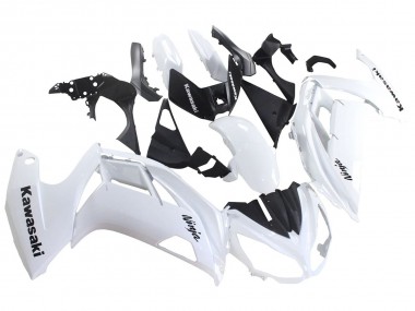 Mejores Carenados Moto Kawasaki EX650 2012-2016 - Blanco Negro