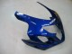 Mejores Carenados Moto Suzuki GSXR 600/750 2004-2005 - Azul Gris Negro Brillante