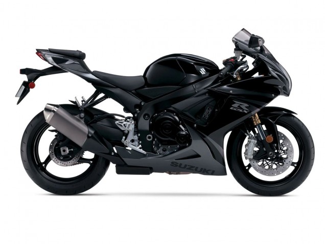 Mejores Carenado Moto Suzuki GSXR 600/750 2011-2024 - Negro Brillante